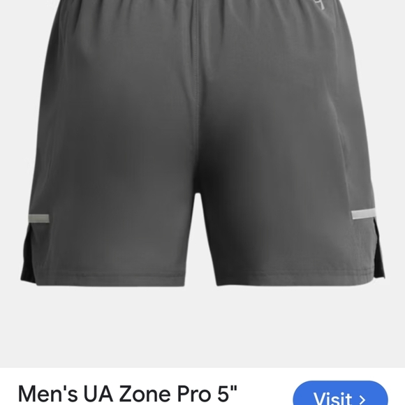 NWT  Under Armour Men's UA Zone Pro 5" Shorts - Picture 7 of 16